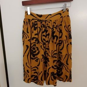 Anthropologie Tiered Skirt